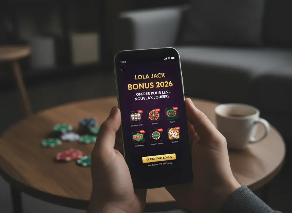 Lolajack bonus 2026 – offres pour les nouveaux joueurs