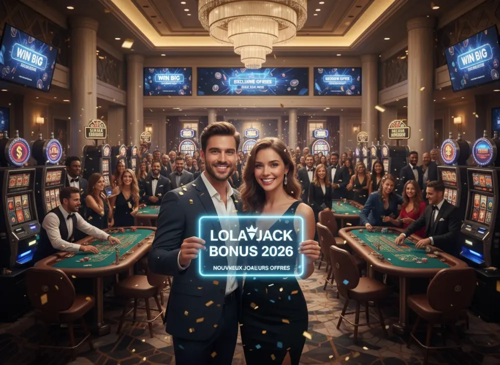 Lolajack bonus 2026 – offres pour les nouveaux joueurs